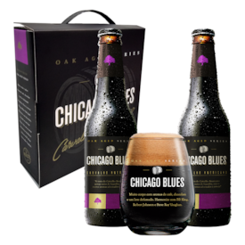 Kit Chicago Blues - Cervejas e Copo Com 30% OFF