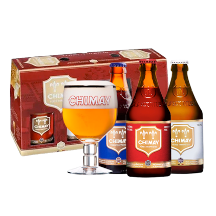 Imagem de Kit Chimay Trilogia - 3 Cervejas + Taça Exclusiva