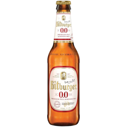 Imagem de Kit de Cerveja Bitburger Premium Pils Drive Alkoholfrei - Compre 3 e Leve Taça