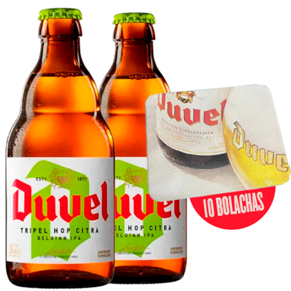 Imagem de Kit de Cerveja Duvel - Compre 2 e Leve Kit de Bolachas