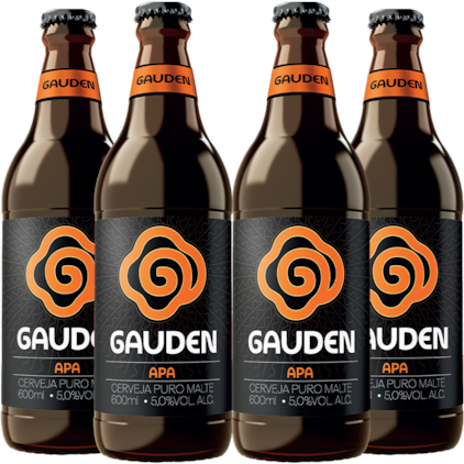 Imagem de Kit de Cerveja Gauden Bier APA - Compre 3 e Leve 4