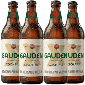 Kit de Cerveja Gauden Bier Czech Pils  - Compre 3 e Leve 4