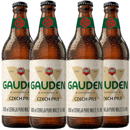Imagem de Kit de Cerveja Gauden Bier Czech Pils  - Compre 3 e Leve 4