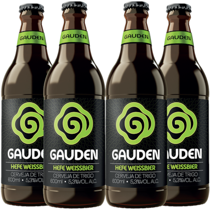 Imagem de Kit de Cerveja Gauden Bier Heffe Weiss - Compre 3 e Leve 4