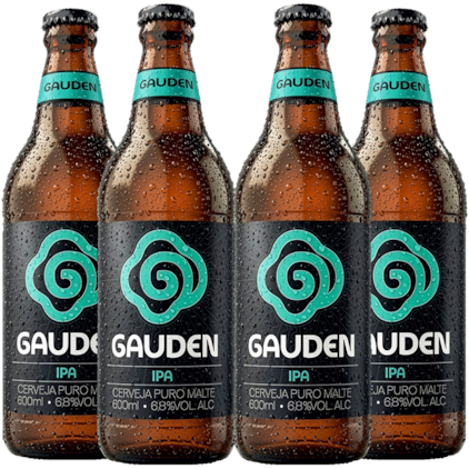 Kit de Cerveja Gauden Bier IPA - Compre 3 e Leve 4 Imagem de Kit de Cerveja Gauden Bier IPA - Compre 3 e Leve 4
