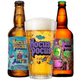 Kit de Cerveja Hocus Pocus Aura & APA Cadabra Com Copo Grátis