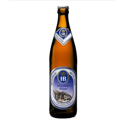 Imagem de Kit de Cerveja Hofbrau Munchner Weisse 500ml - 2 Cervejas + Caneca