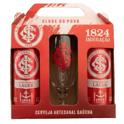 Kit de Cerveja Internacional Lager Com Copo Exclusivo Imagem de Kit de Cerveja Internacional Lager Com Copo Exclusivo