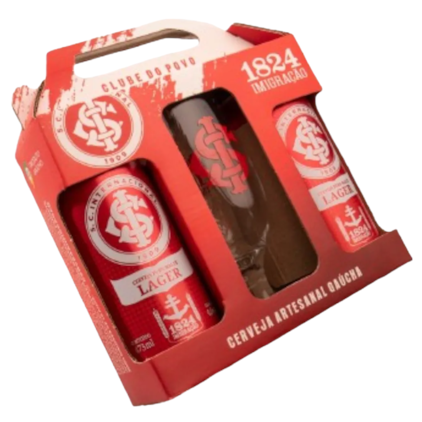 Imagem de Kit de Cerveja Internacional Lager Com Copo Exclusivo (Pré-venda)