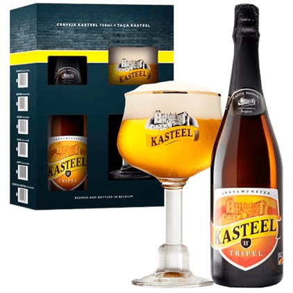 Imagem de Kit de Cerveja Kasteel Tripel 750ml + Taça