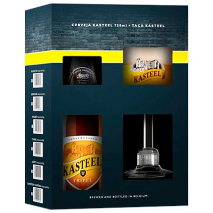 Imagem de Kit de Cerveja Kasteel Tripel 750ml + Taça