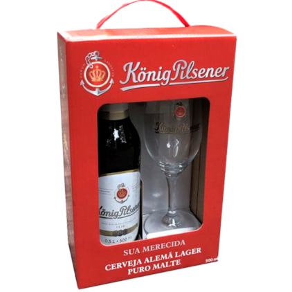 Imagem de Kit de Cerveja Konig Pilsener + Taça Original