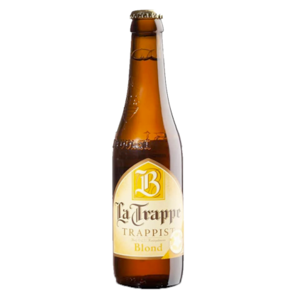 Imagem de Kit de Cerveja La Trappe Blond Garrafa 330ml + Taça Exclusiva