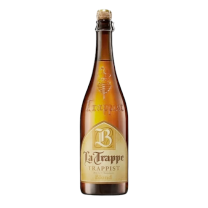 Imagem de Kit de Cerveja La Trappe Blond Garrafa 750ml + Taça Exclusiva
