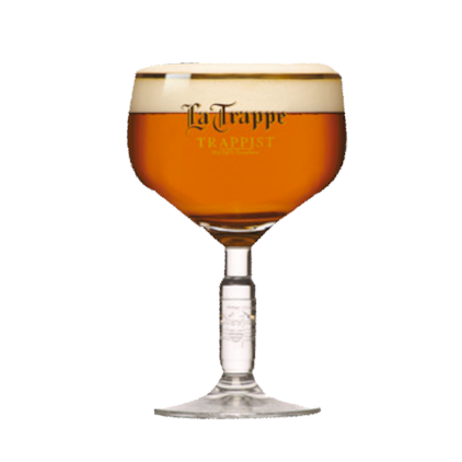 Imagem de Kit de Cerveja La Trappe Blond Garrafa 750ml + Taça Exclusiva