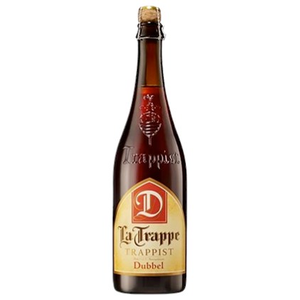 Imagem de Kit de Cerveja La Trappe Dubbel Garrafa 750ml + Taça Exclusiva