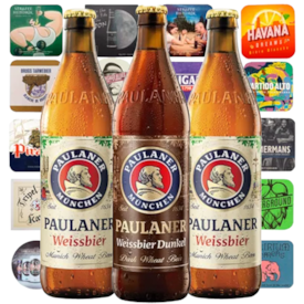 Kit de Cerveja Paulaner - Compre 2 e Leve 3 + Kit de Bolachas