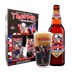 Kit de Cerveja Trooper Iron Maiden Garrafa + Copo