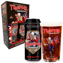 Kit de Cerveja Trooper Iron Maiden Lata + Copo