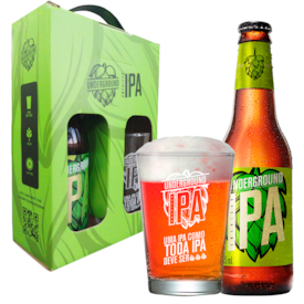 Kit de Cerveja Underground + Copo Exclusivo (Pré- Venda)