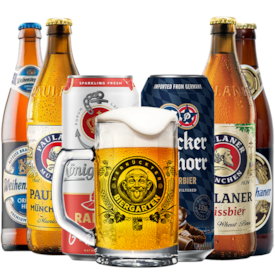 Kit de Cervejas Alemãs Com Caneca Grátis