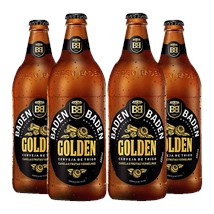 Kit de Cervejas Baden Baden Golden - Compre 3 e Leve 4