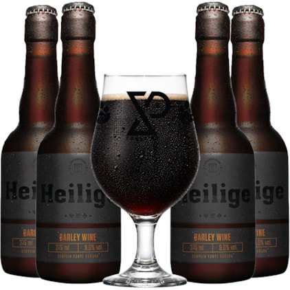 Imagem de Kit de Cervejas Barley Wine Com Taça Grátis