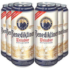 Kit de Cervejas Benediktiner Weissbier - Compre 4 Leve 6