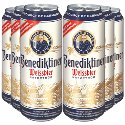 Kit de Cervejas Benediktiner Weissbier - Compre 4 Leve 6 Imagem de Kit de Cervejas Benediktiner Weissbier - Compre 4 Leve 6