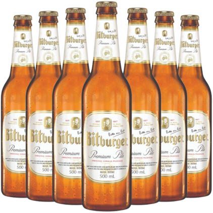 Kit de Cervejas Bitburger - Compre 4 e Leve 7 Imagem de Kit de Cervejas Bitburger - Compre 4 e Leve 7