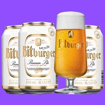 Kit de Cervejas Bitburger Premium -  Compre 3 e Ganhe Taça Exclusiva