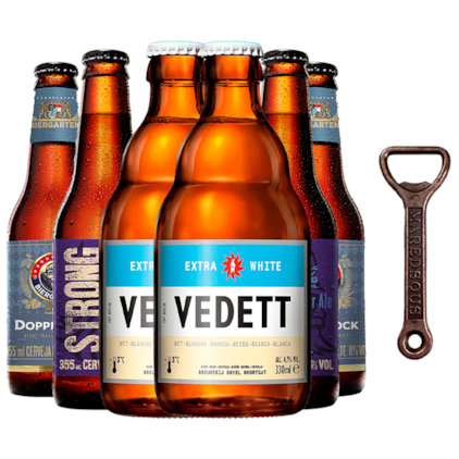 Imagem de Kit de Cervejas Complexas - Compre 4 e Leve 6 + Abridor