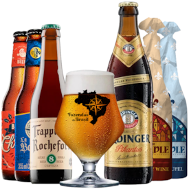 Kit de Cervejas Complexas - Compre 5 e Leve 6 + Taça Gratis