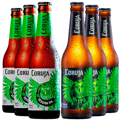 Imagem de Kit de Cervejas Coruja - Compre 4 e Leve 6