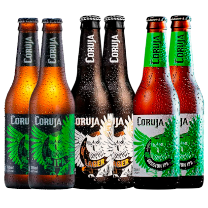 Imagem de Kit de Cervejas Coruja - Compre 4 e Leve 6