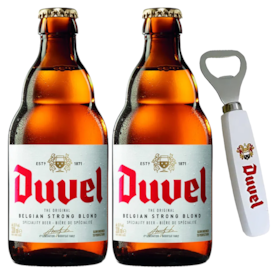 Kit de Cervejas Duvel Com Abridor Original Grátis