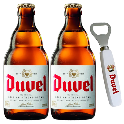Imagem de Kit de Cervejas Duvel Com Abridor Original Grátis