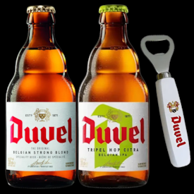 Kit de Cervejas Duvel - Compre 2 e Leve Abridor