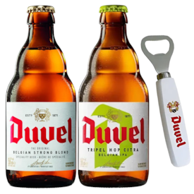 Kit de Cervejas Duvel - Compre 2 e Leve Abridor