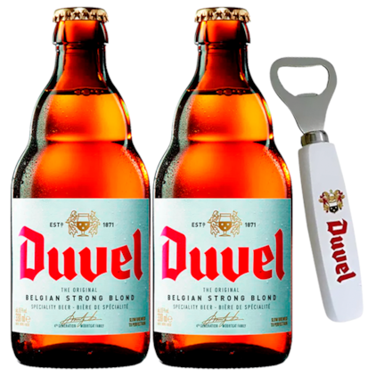 Imagem de Kit de Cervejas Duvel - Compre 2 e Leve Abridor Original