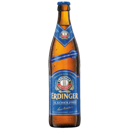 Imagem de Kit de Cervejas Erdinger Alkoholfrei - Compre 4 e Leve Copo