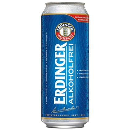 Imagem de Kit de Cervejas Erdinger Alkoholfrei - Compre 4 e Leve Copo