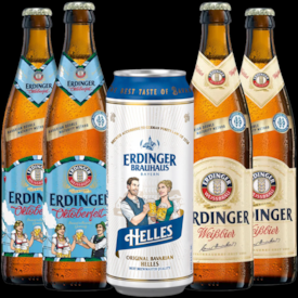 Kit de Cervejas Erdinger - Compre 3 e Leve 5
