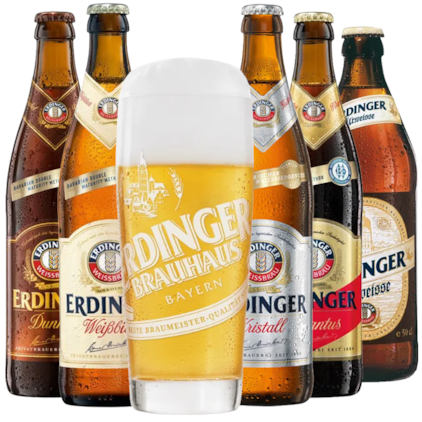 Imagem de Kit de Cervejas Erdinger Compre 5 e Leve Copo Exclusivo