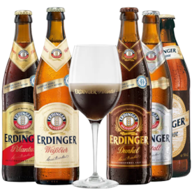 Kit de Cervejas Erdinger - Compre 5 e Leve Taça