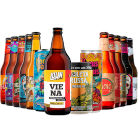 Kit de Cervejas Estufando a Geladeira - Compre 7 e Leve 14