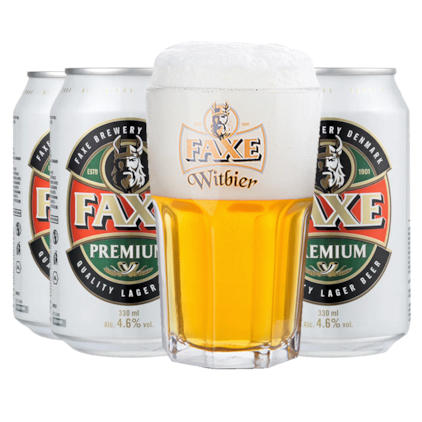 Imagem de Kit de Cervejas Faxe - Compre 3 e Leve Copo Original