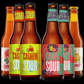 Kit de Cervejas Frutadas - Compre 4 e Leve 6