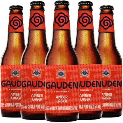 Kit de Cervejas Gauden Amber Ale - Compre 3 e Leve 5 Imagem de Kit de Cervejas Gauden Amber Ale - Compre 3 e Leve 5
