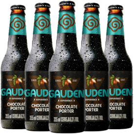 Kit de Cervejas Gauden Bier Experience Chocolate Porter Compre 3 e Leve 5